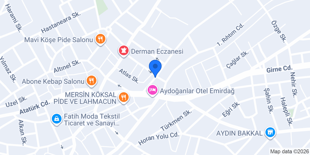 Ziya Reklam konumu