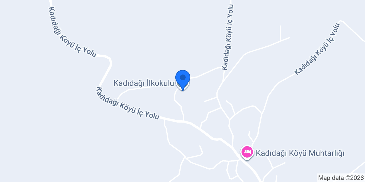 Kadıdağı İlkokulu konumu