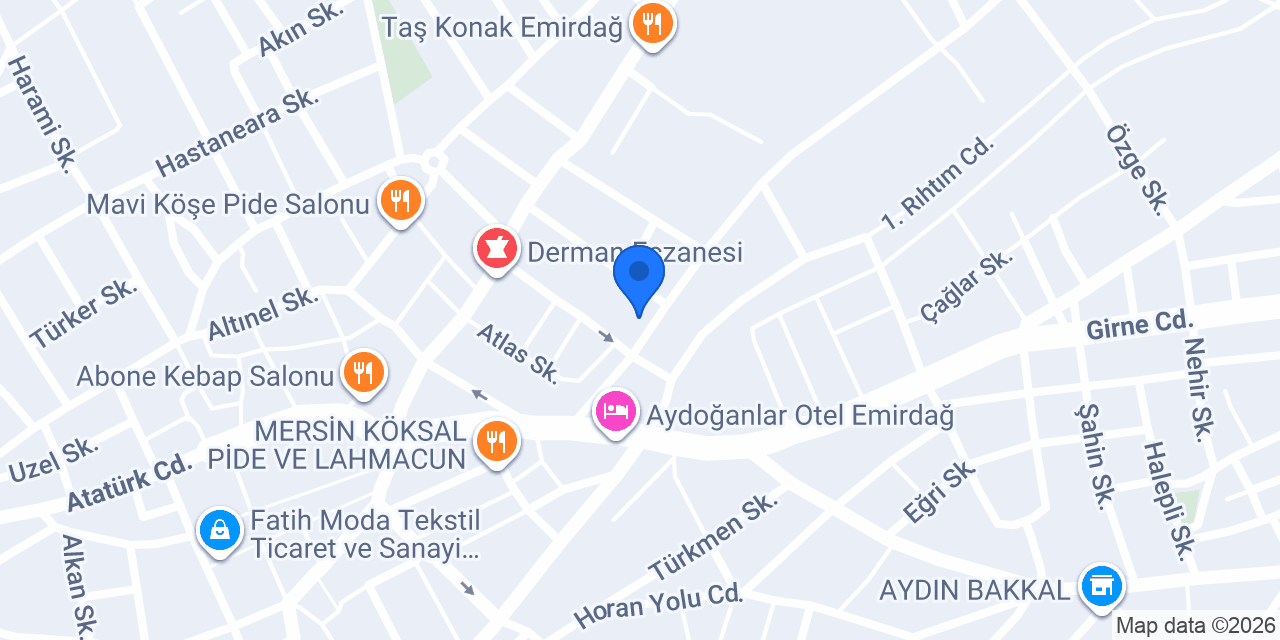 Sevgi Bayan Kuaförü konumu