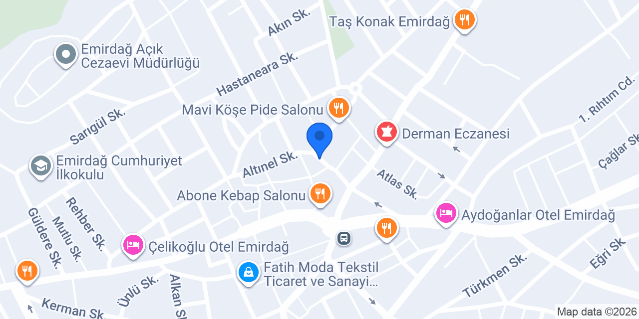 seçkin yufka konumu