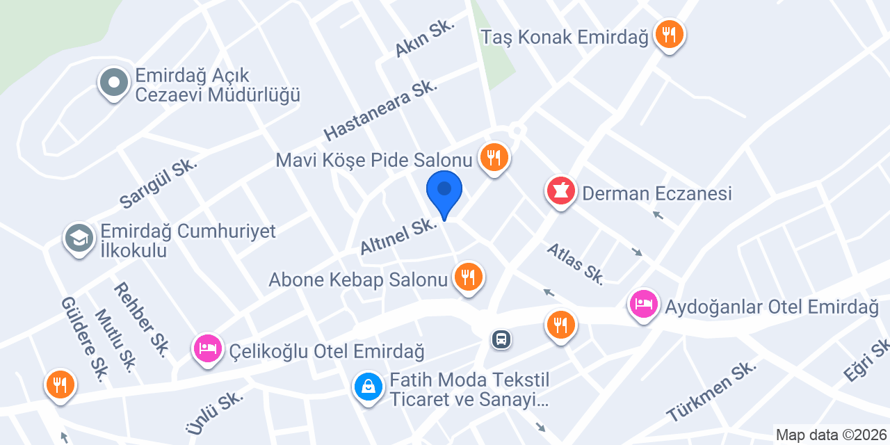 Ekvator Sağlık Merkezi konumu