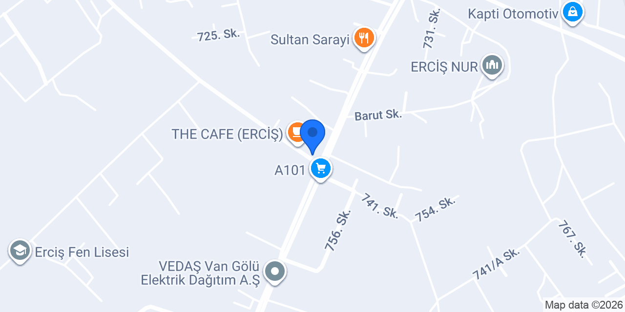 Erciş Sağlık Kabini konumu