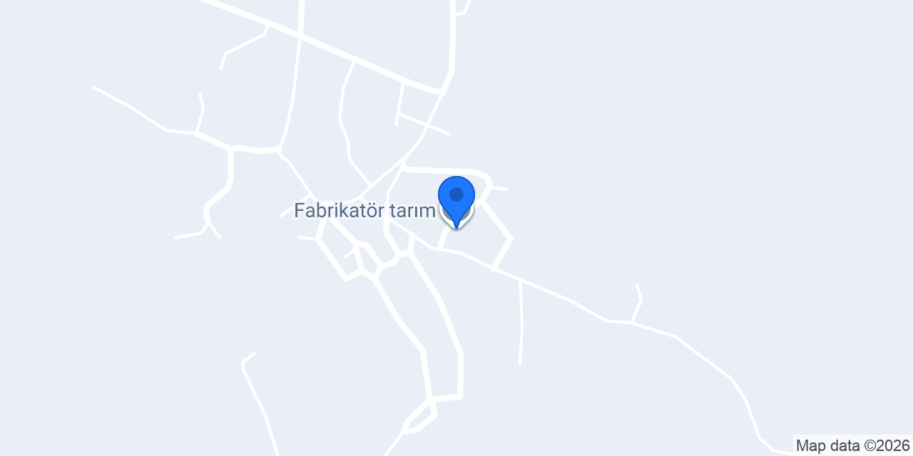 Fabrikatör tarım konumu