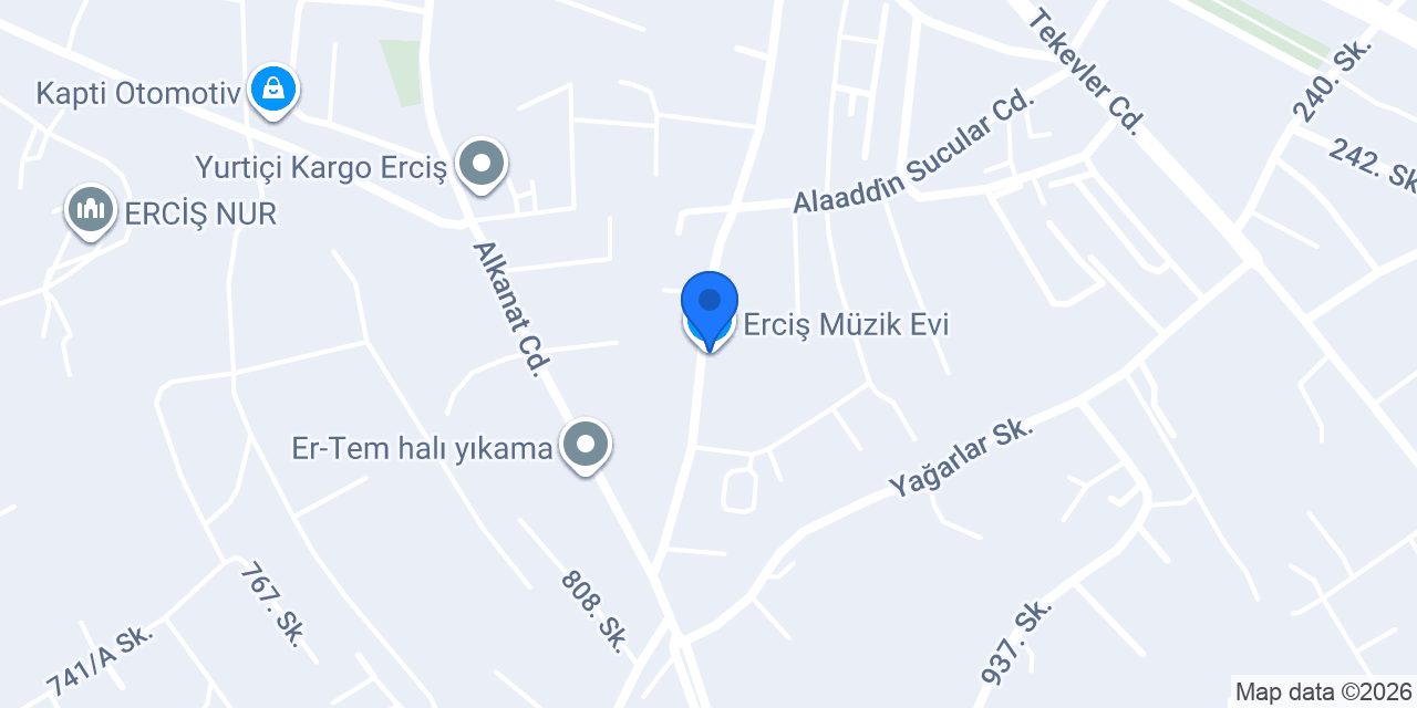 Erciş Müzik Evi konumu