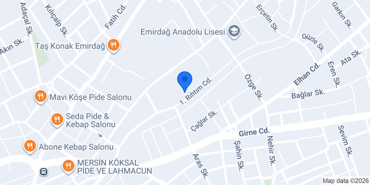 Emirdağ Halk Eğitim Merkezi konumu