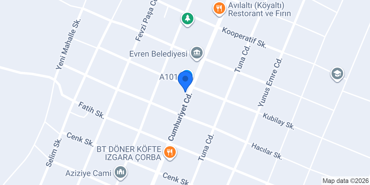 Balcıoğlu Eczanesi konumu