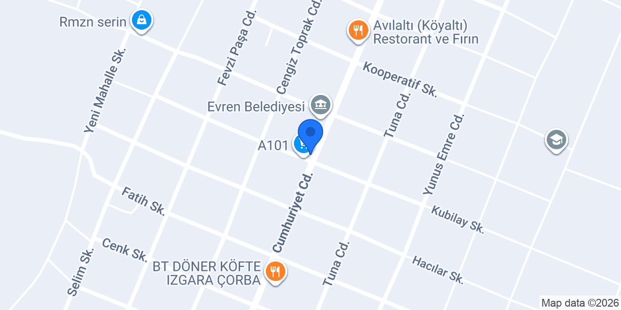 Aygaz Tüp Bayisi konumu
