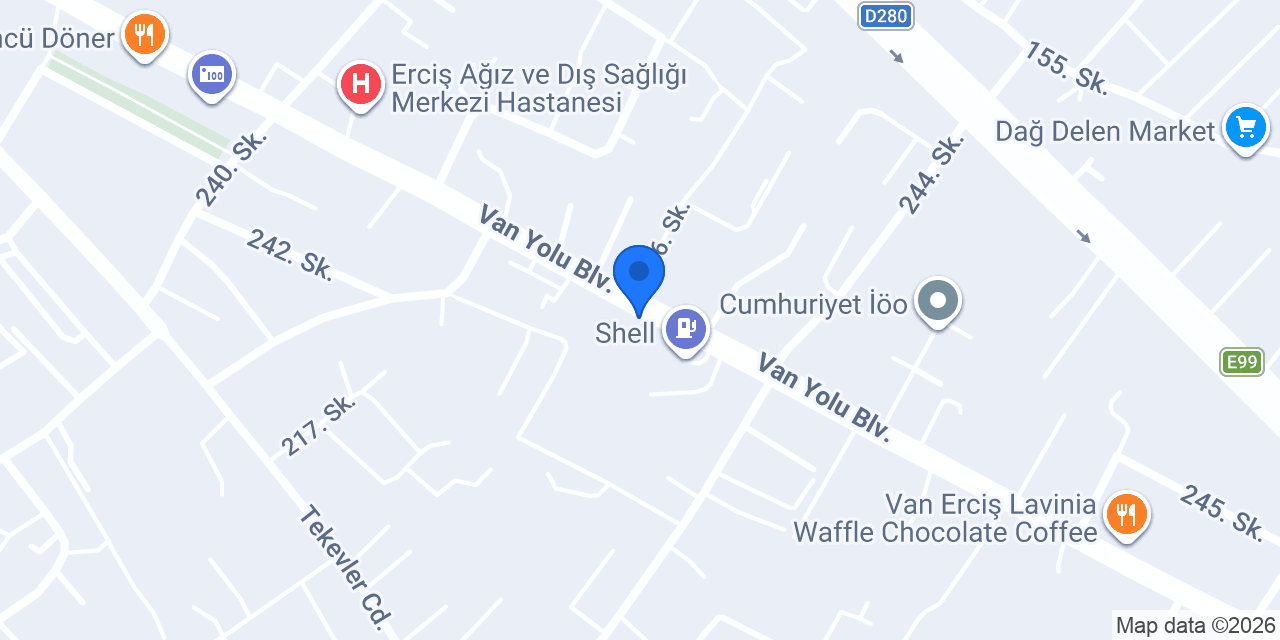 Marka motors Erciş konumu