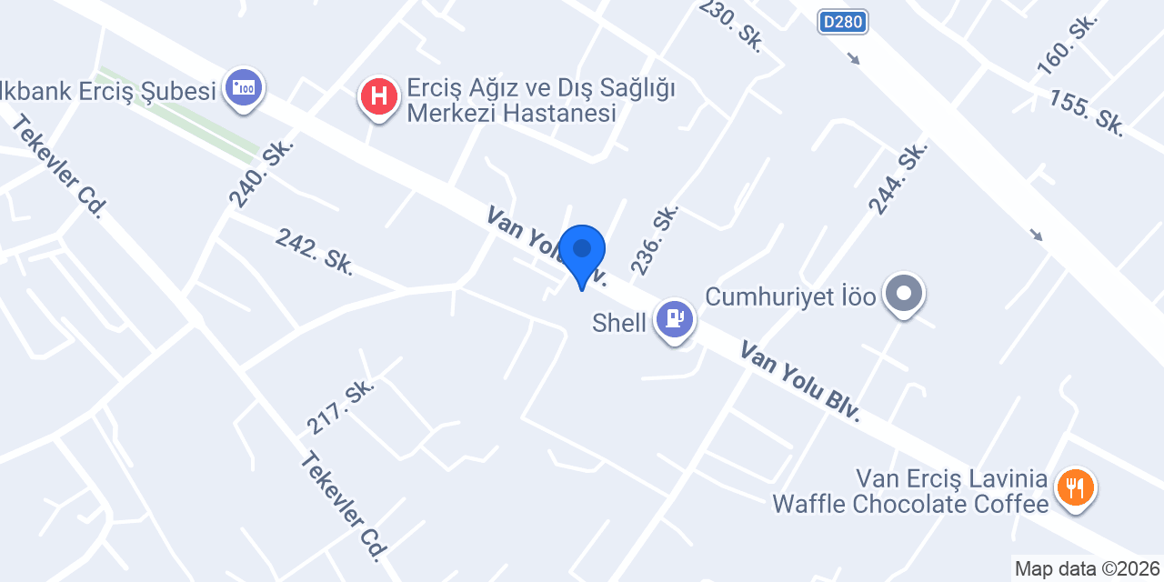 Sütçüzade Erciş konumu