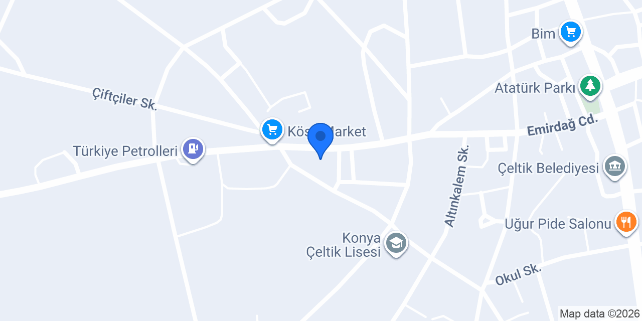 Çeltik İlçe Müftülüğü konumu