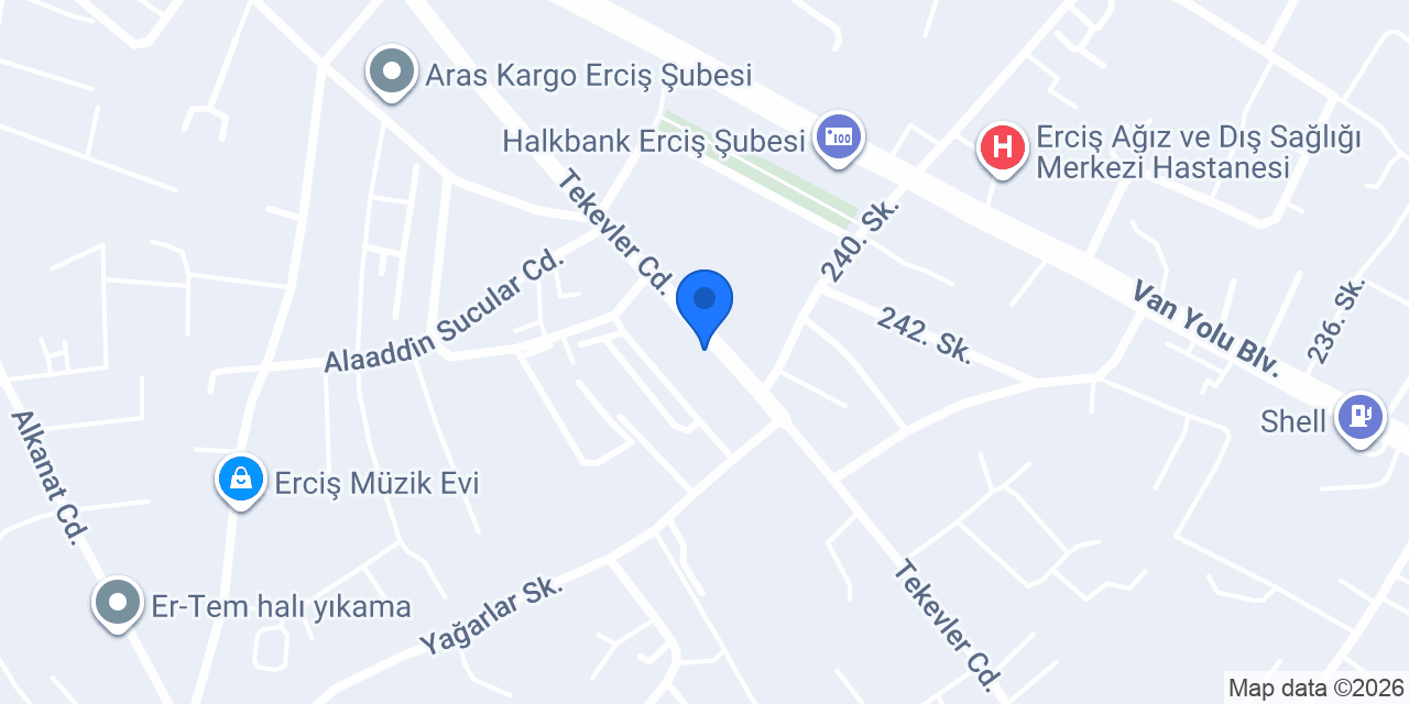 NE Seramik Sanat Atölyesi konumu