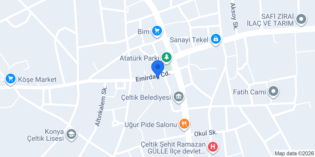 1 Tat Döner konumu
