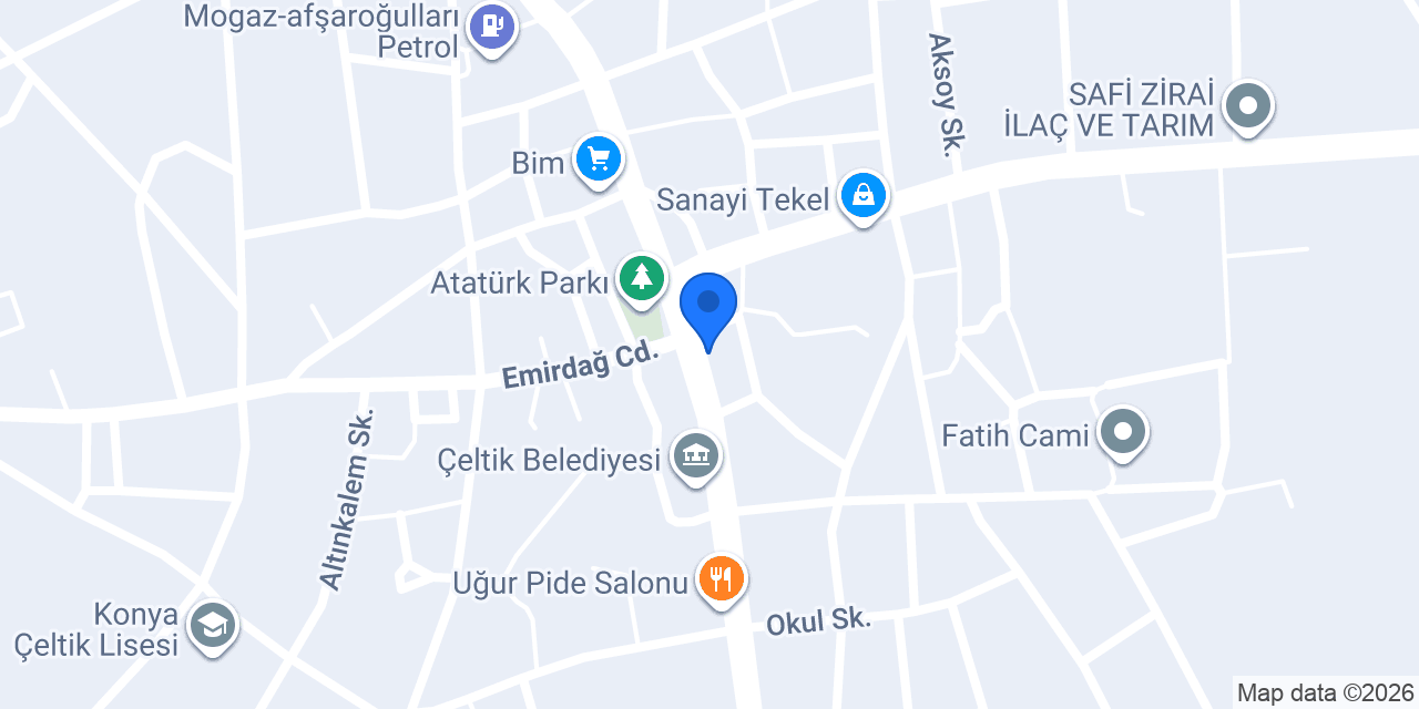 Lezzet Pide konumu