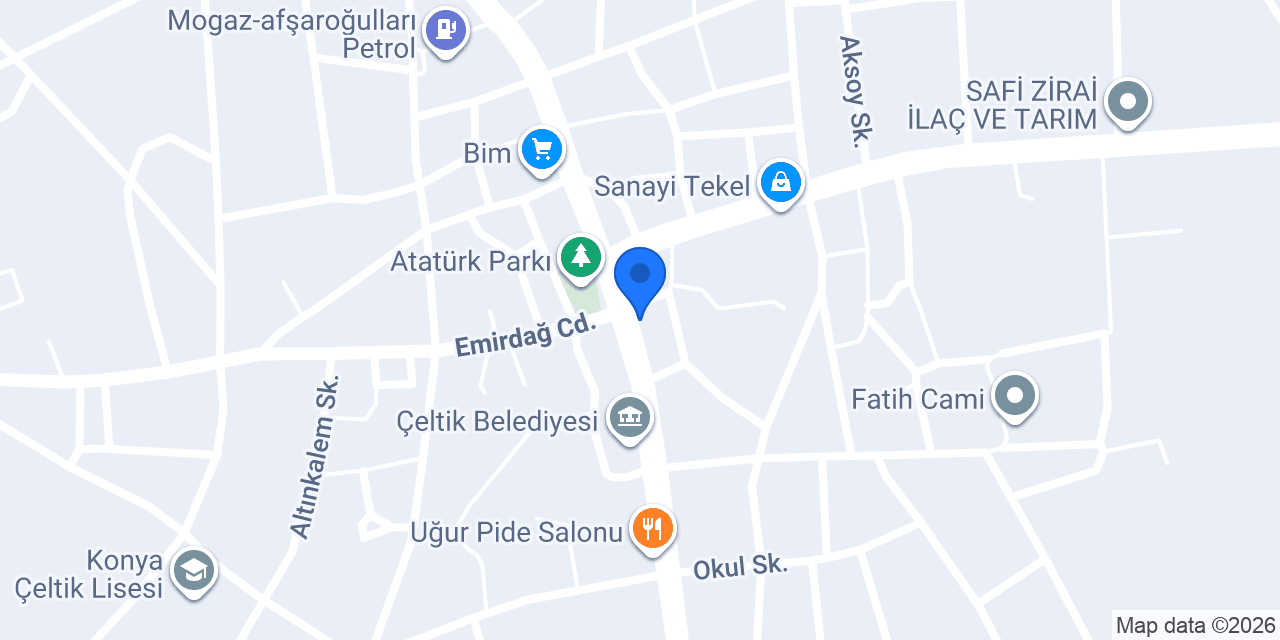 Acar Market konumu