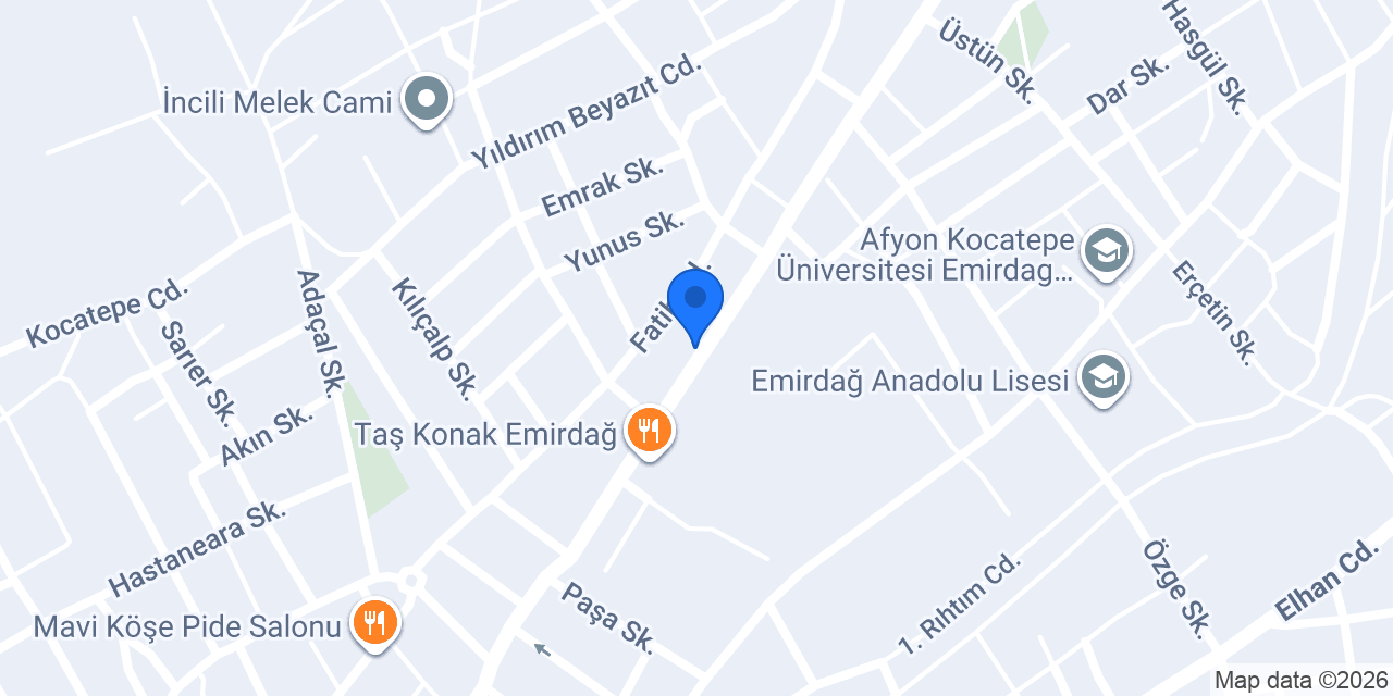 Chicky&Dany Emirdağ konumu