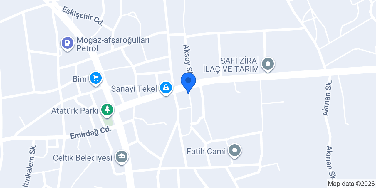 ERALSAN TİCARET konumu