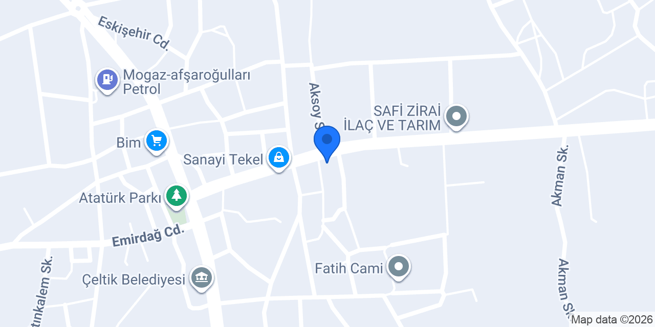İNAL OTO konumu