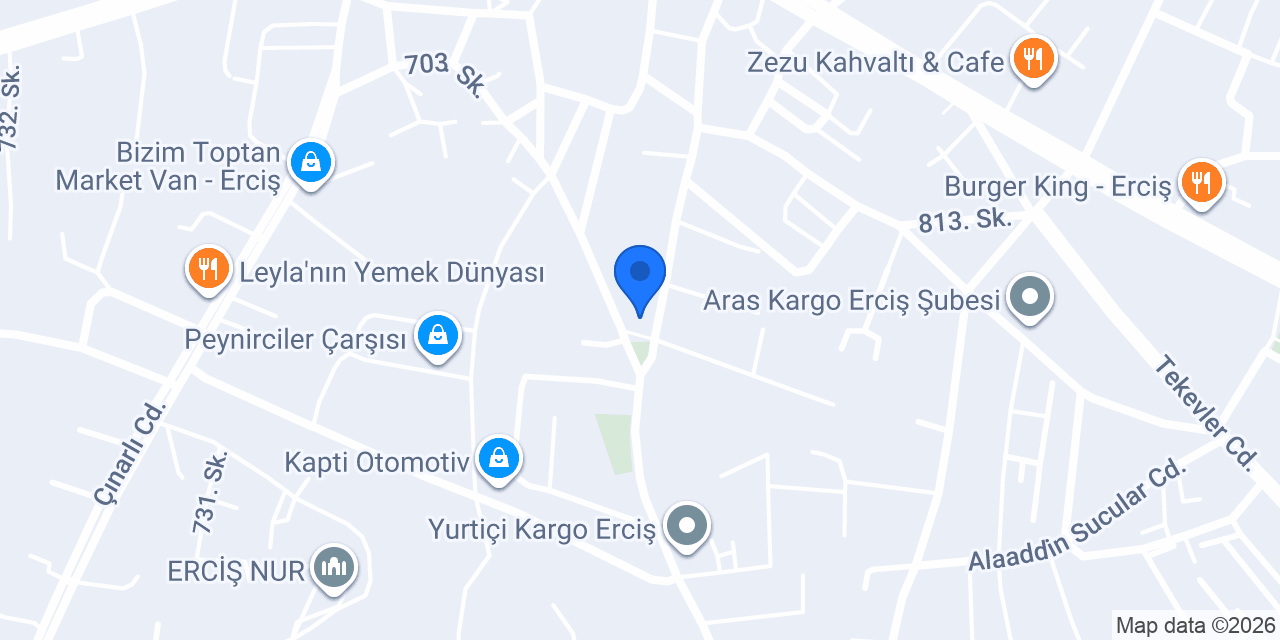 AKIN OTOMOTİV konumu