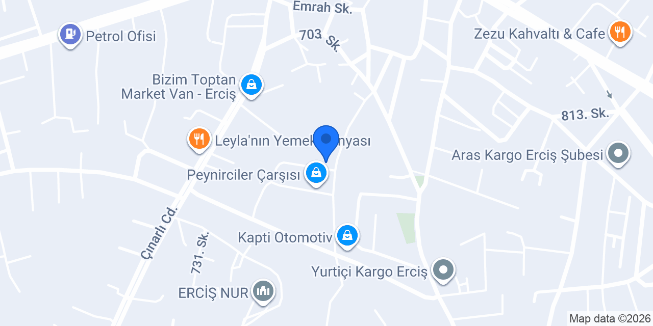 ASLAN PEYNİRCİLİK konumu