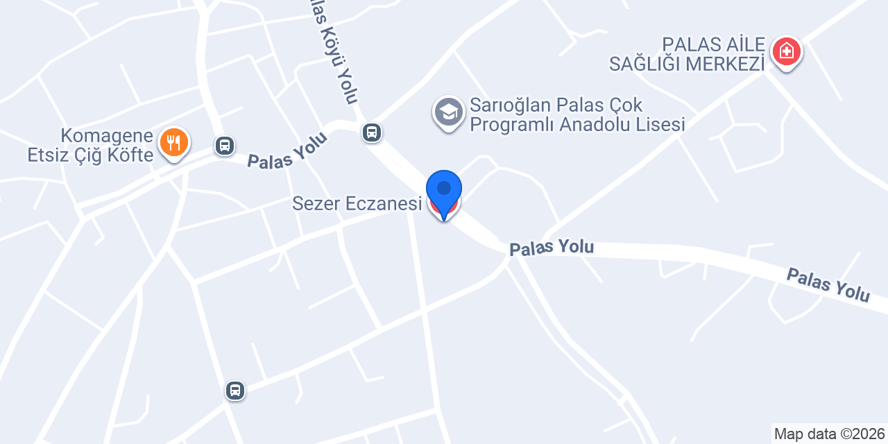 Sezer Eczanesi konumu