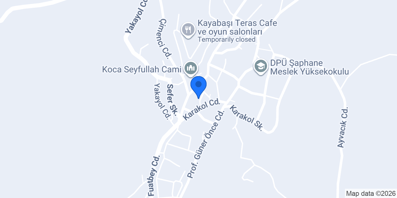 Doğan Terzi konumu