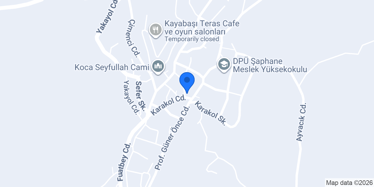 EKOMİNİ Şaphane konumu
