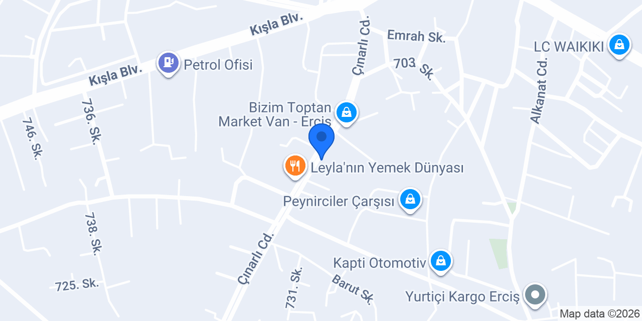 Beriliçe Bayan Kuaförü konumu