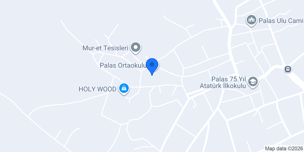Palas Ortaokulu konumu