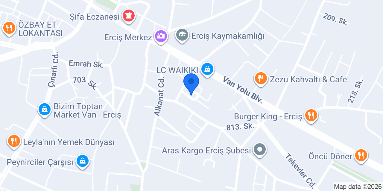 KIRMACI SAĞLIK VE SÜNNET KABİNİ konumu