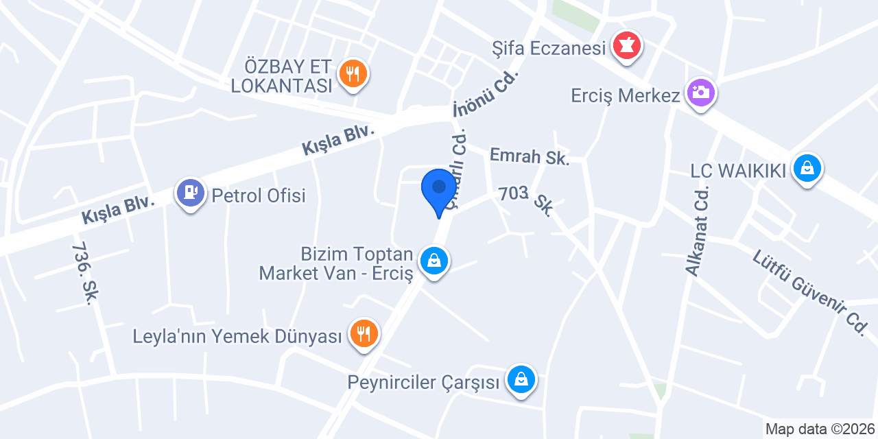 Tevhid Dergisi, Van, Erciş konumu