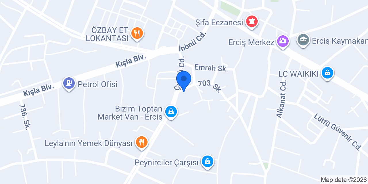 Aran Kuru Temizleme konumu