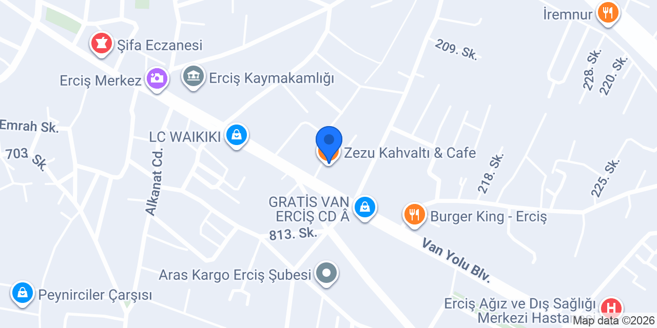 Zezu Kahvaltı & Cafe konumu