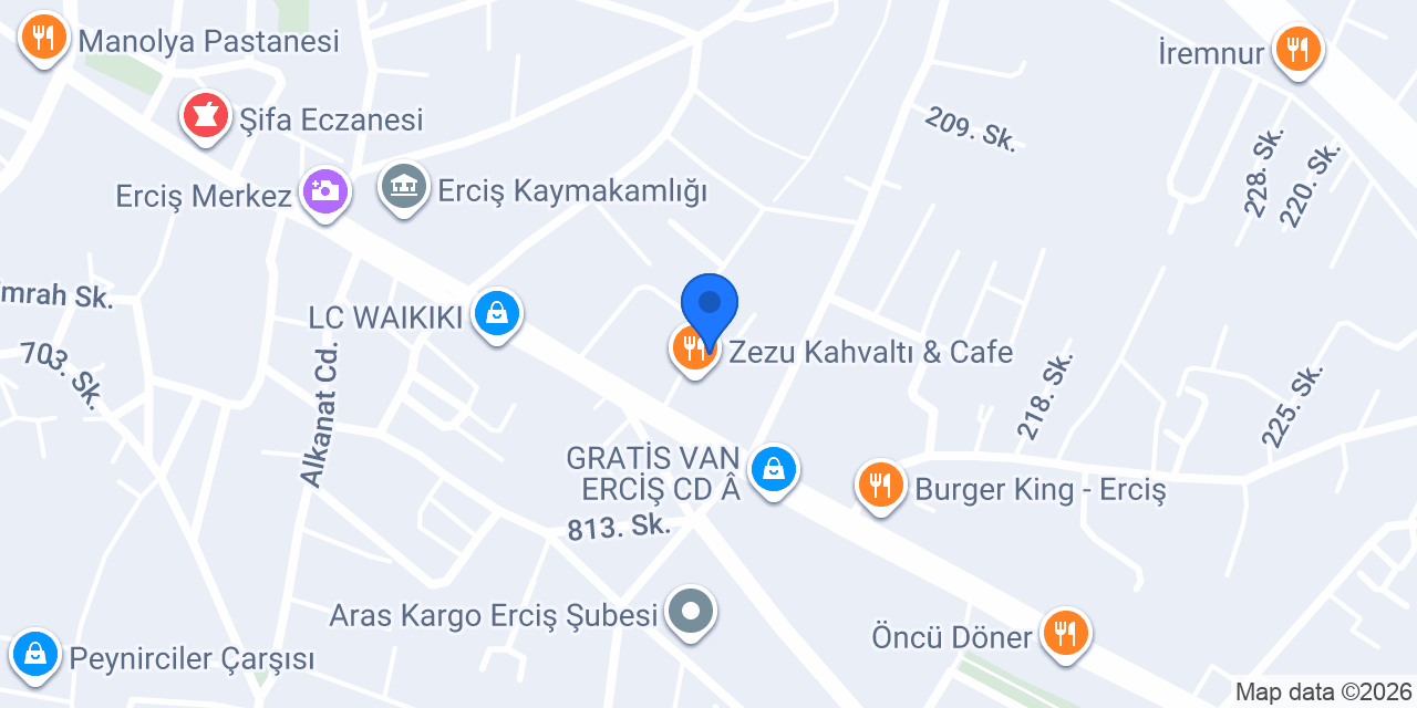 DHL eCommerce - Erciş Şubesi konumu