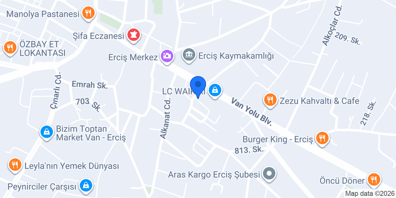 ORKA GRUP TİCARET VE ORGANİZASYON konumu