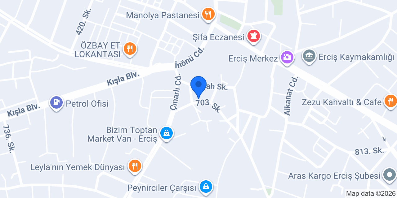 Teksen Spot & Mobilya konumu