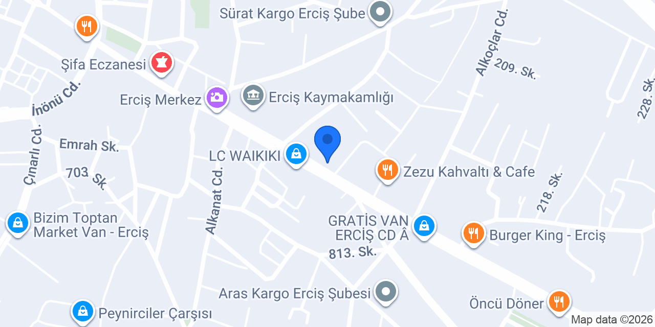 Defne Eczanesi konumu