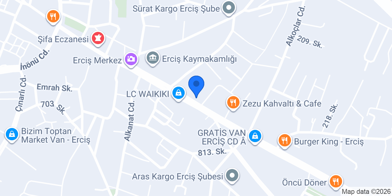 Nazlı Bahçe Cafe konumu