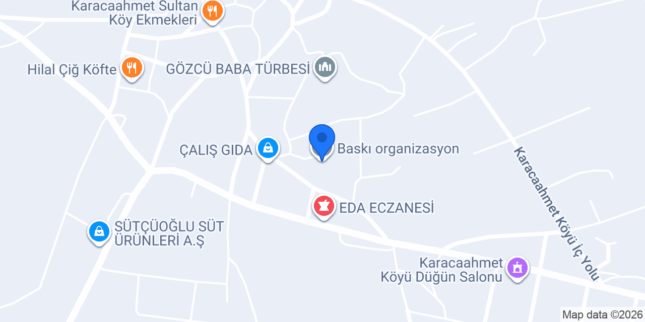 Baskı organizasyon konumu