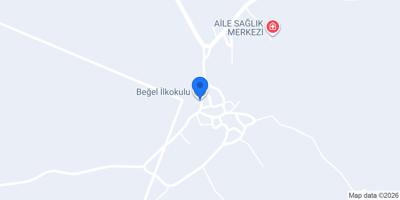 Beğel İlkokulu konumu