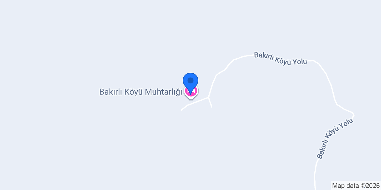 Bakırlı Köyü Muhtarlığı konumu