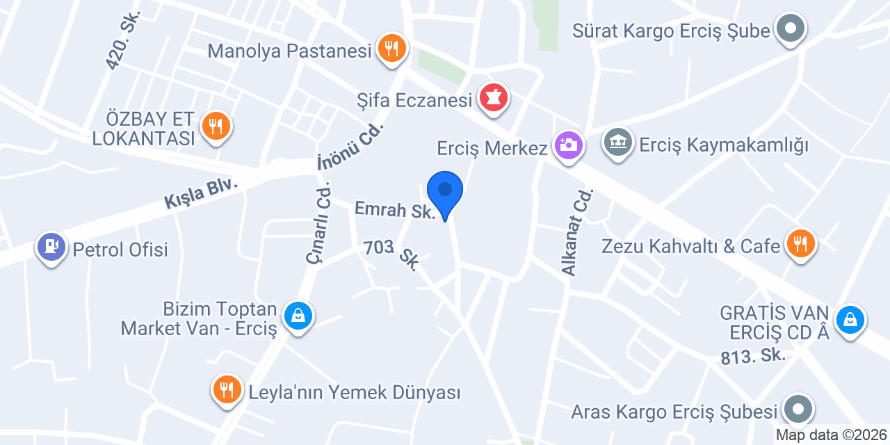 Efsa Terzisi konumu