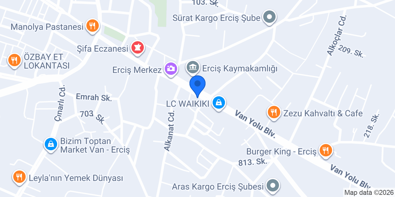 Gözde Optik konumu