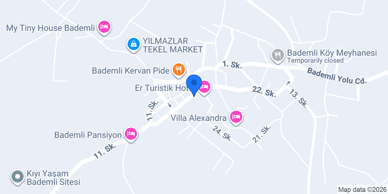 Lezzet Durağı Bademli konumu