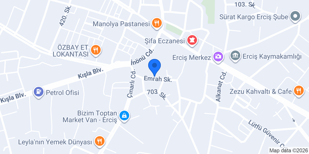 Kırar-Otomotiv konumu