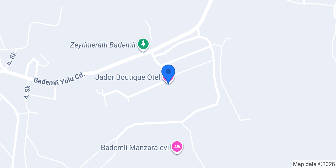 Jador Boutique Otel konumu