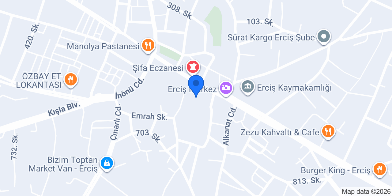 ER-BA EMLAK ERCİŞ konumu