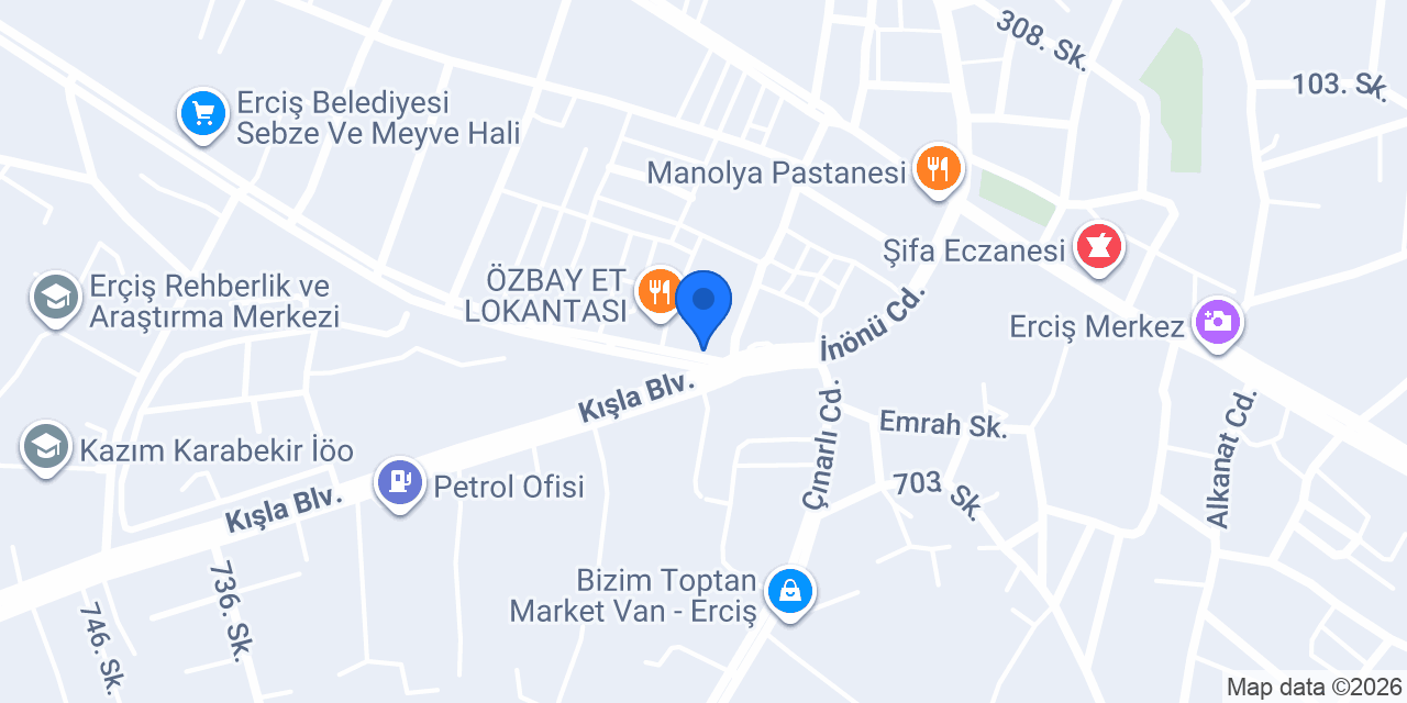 Babacan oto kiralama konumu