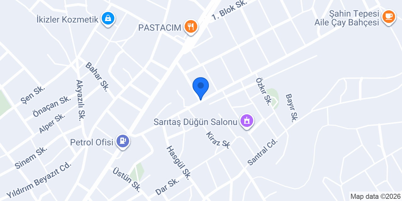 Çavdarlar Mermer konumu
