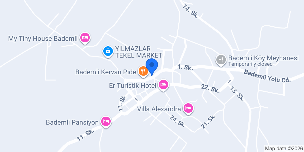 Bademli Z Taşbaskı konumu