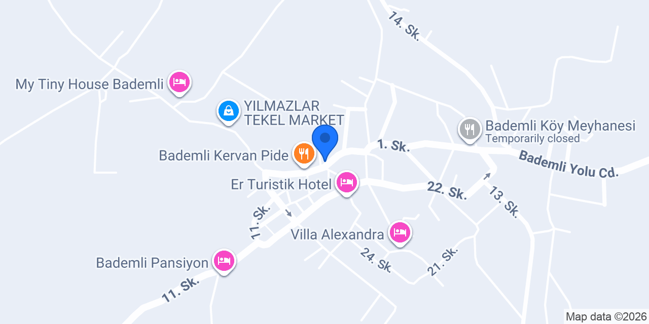 Saklibahce bademli konumu